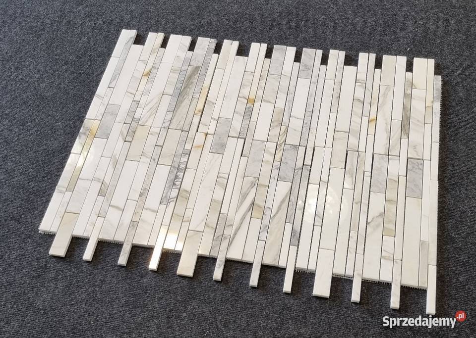 MOZAIKA MARMUR CALACATTA GOLD MULTIBRICKS Bielawa