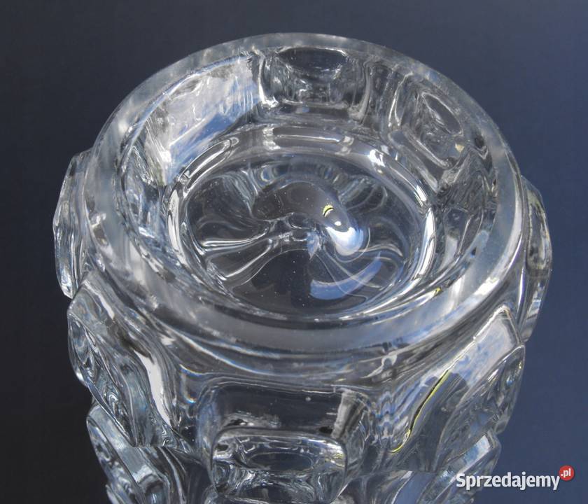 Wazon szkło Frantisek Vizner Libochowice Latoszyn