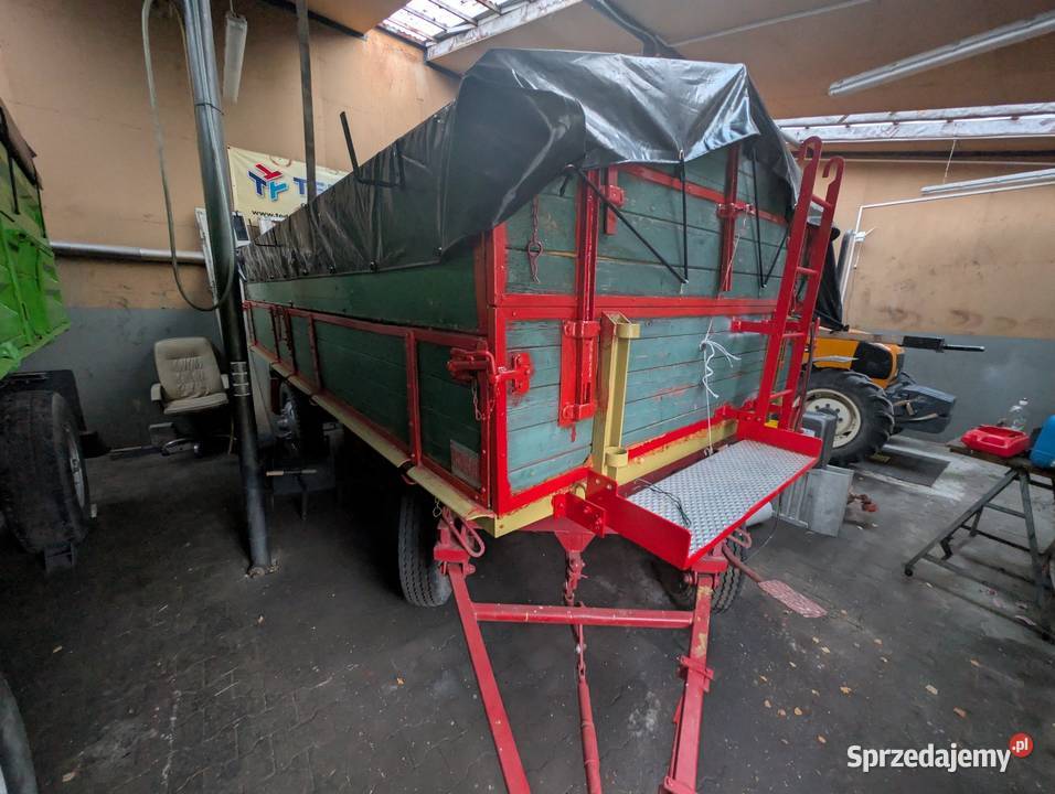 Przyczepa wywrotka 6t hamulec najazdowy 5t 7t lubelskie Łabunie