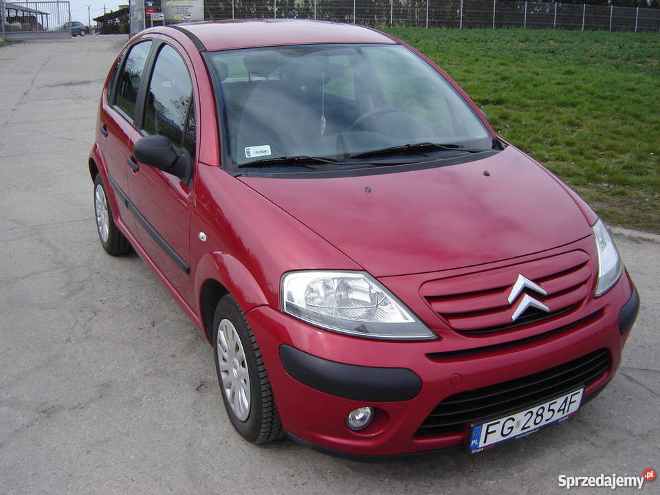 Citroen C3 14 benzyna 2006 r niski przebieg Gorzów Wielkopolski