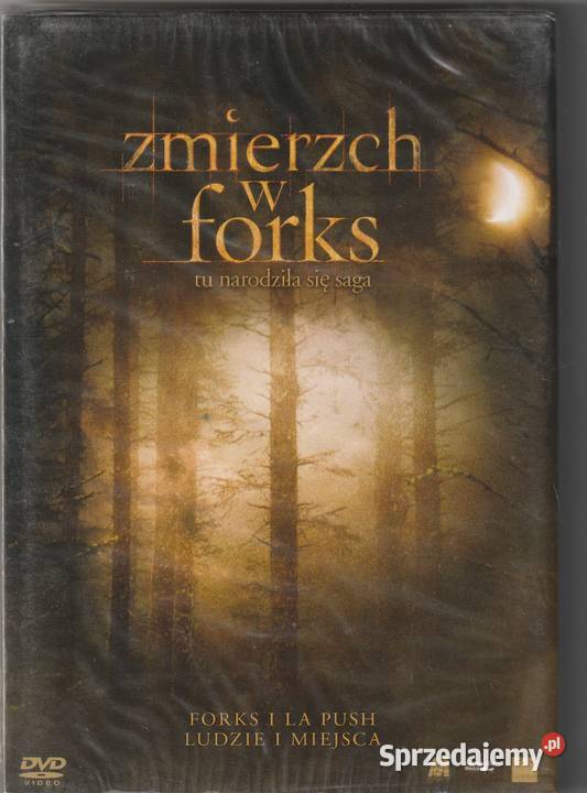 ZMIERZCH W FORKS TU NARODZIŁA SIĘ SAGA DVD Pruszków