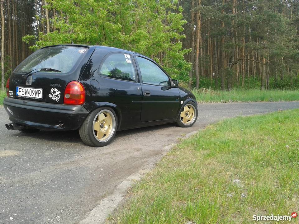 Opel Corsa B Gwint Alufelgi 15 Ważne opłaty 300000km lubuskie Zbąszynek