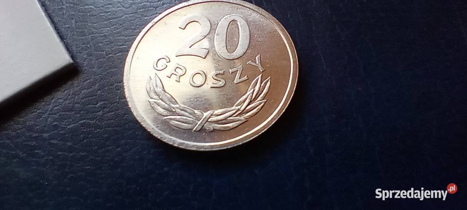 Stare monety 20 gorszy 1976 lustrzanka PRL Numizmatyka Lesko