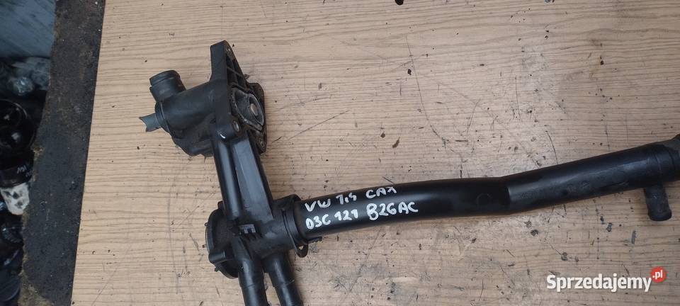 VW SEAT SKODA 14 TSI CAX obudowa termostatu rura sprzedam