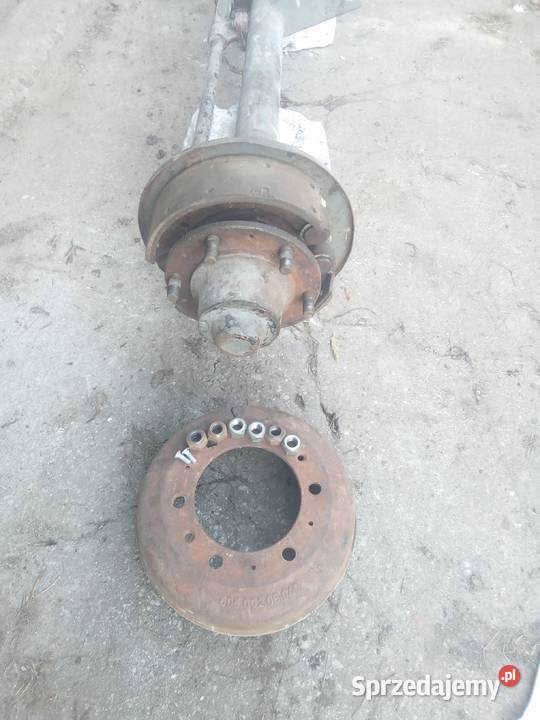 Oś przyczepy d 46 d 47 Stara Kiszewa