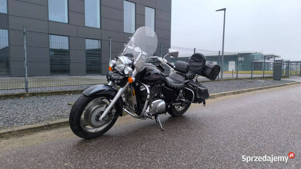 Honda Shadow VT 1100 Kufry Centralny i Boczne 42500km łódzkie Pabianice
