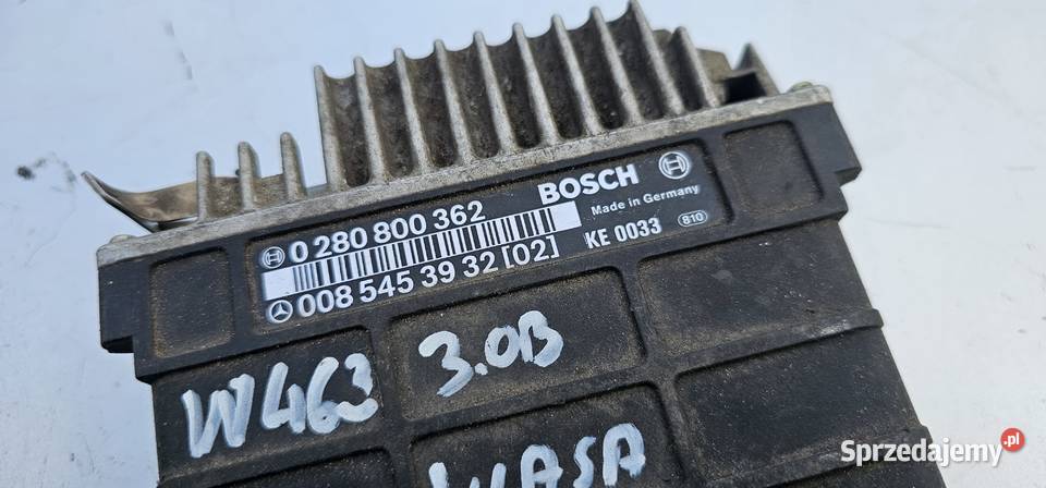 Komputer silnika mercedes g klasa w463 30 Zbąszyń