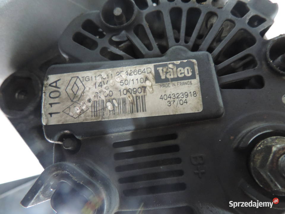 RENAULT SCENIC 2 15 DCI MEGANE II ALTERNATOR sprzedam