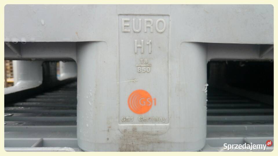 H1 palety plastikowe używane Biznes i Przemysł lubuskie Zielona Góra