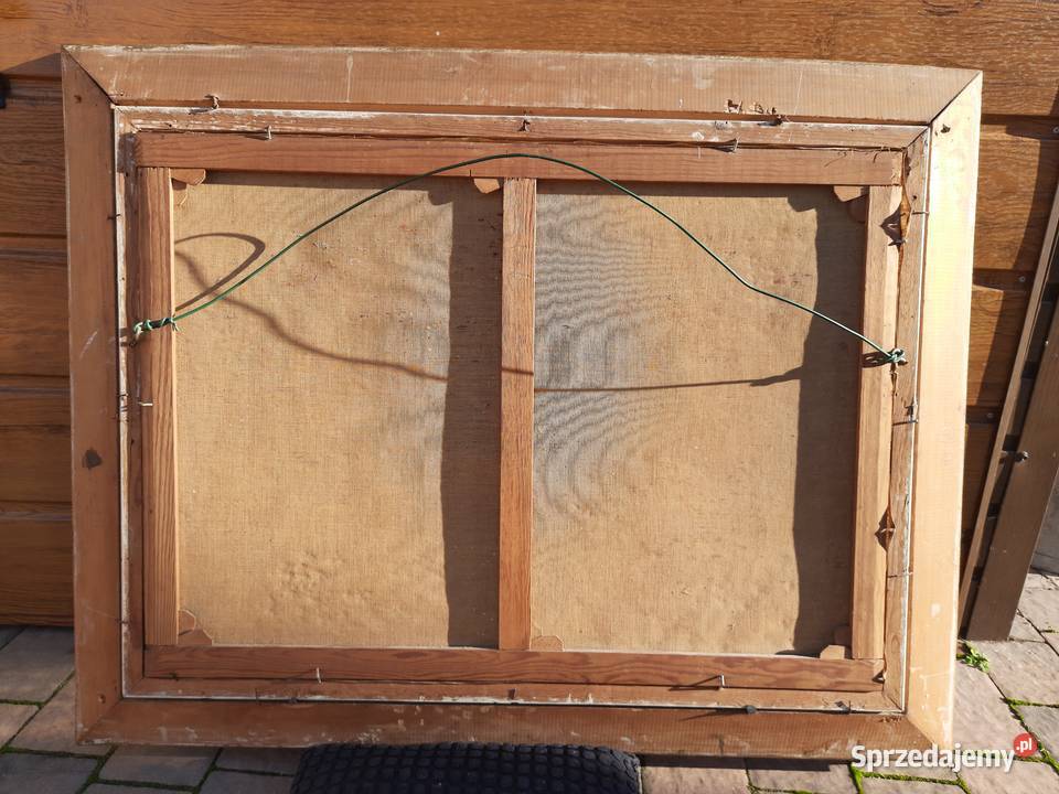 obraz olej na płótnie duży Mielnica Duża