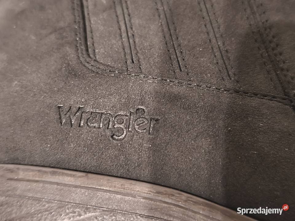 Nowe stylowe botki Wrangler na obcasie Nadarzyn