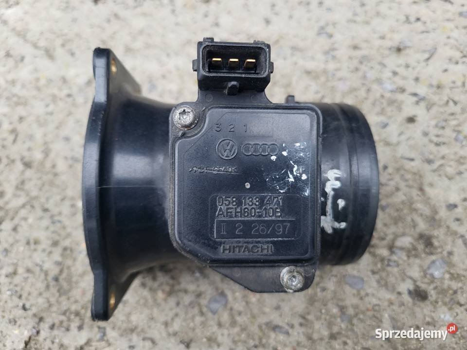Przepływomierz 058 133 471 VWPassat B5 Audi Seat osobowe Przepływomierze Poniatowa