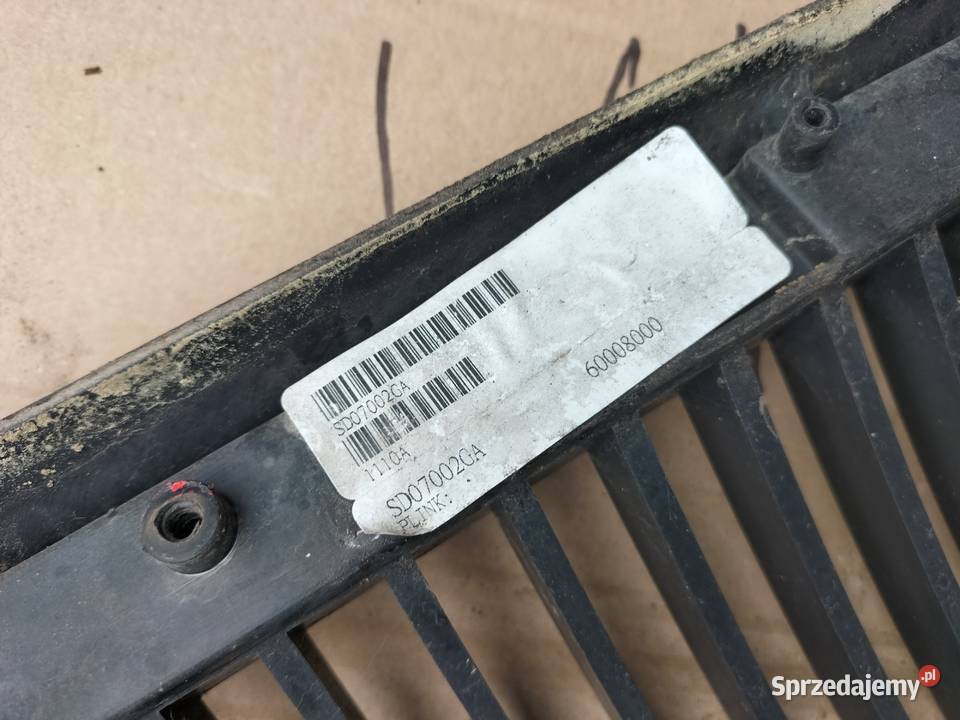 SKODA OCTAVIA 1 I ATRAPA ATRAPKA ZDERZKA GRILL Kamień-Kolonia