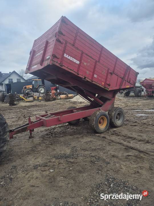 Przyczepa tandem baastrup 7 ton nieuszkodzony Nowa Karczma