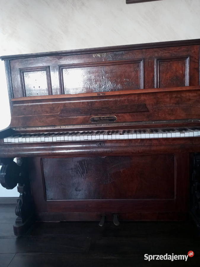 Piękne Pianino Wilh Hoffmann Liegnitz z przełomu Wiewiórczyn