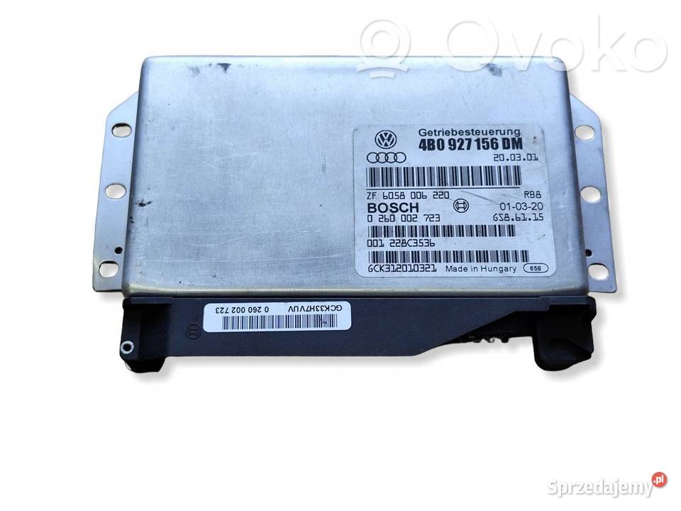 Audi A6 C5 STEROWNIK KOMPUTER MODUŁ SKRZYNI wielkopolskie