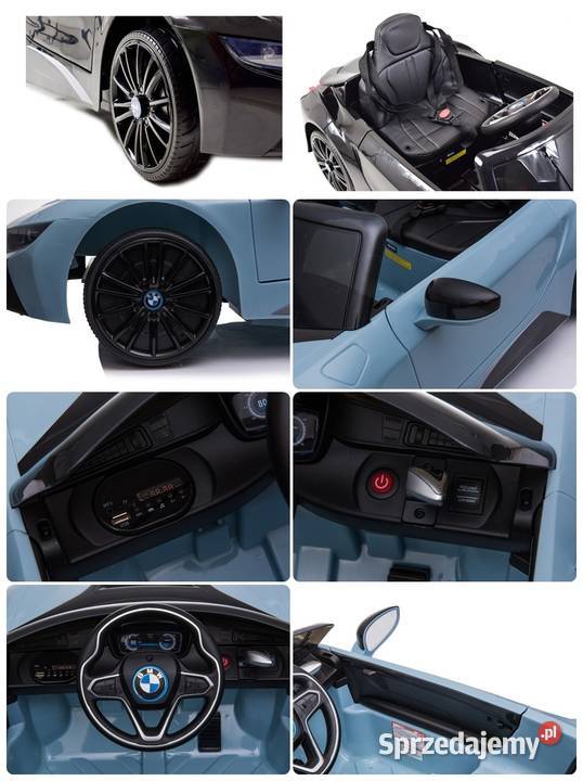 BAWIBUS Auto na akumulator BMW i8 samochód