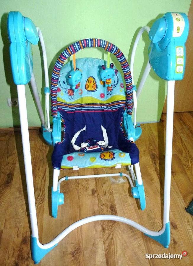 Fisher Huśtawka Leżaczek 3 w 1 HUSTAWKA W DO wielkopolskie Brzoza