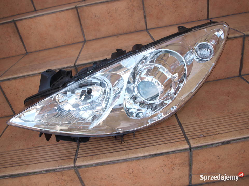 Peugeot 307 lampa lewa przód zwykła soczewka Kalisz sprzedam