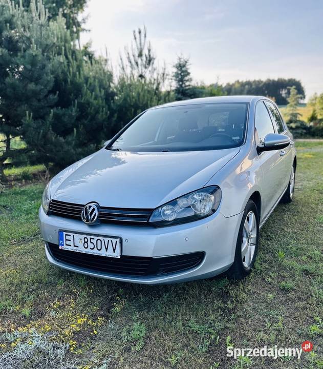 Volkswagen golf VI 14 benzyna 2010 łódzkie Rawa Mazowiecka