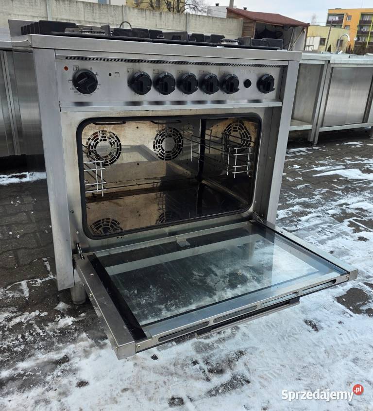 Kuchnia Gaz 5 Pal z Piekarnikiem Elekt HENDI