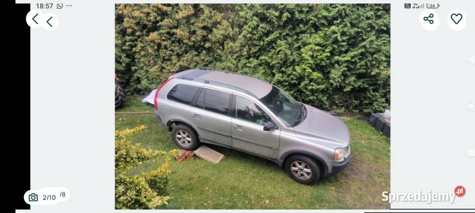 Skrzynia automatyczna XC90 25T kod skrzyni Rok produkcji 2005 Zagórów sprzedam