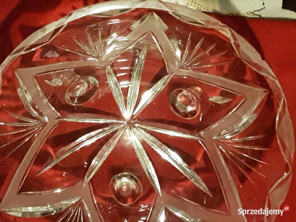waza misa kryształ z PRL u opolskie Brzeg