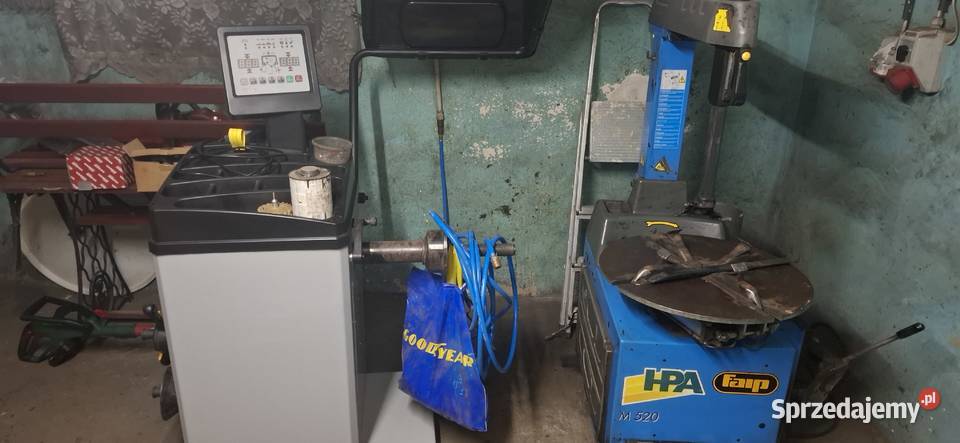 Kupczyk 200L 3 kW 400Vmontażownicę HPA FAIP M520 podkarpackie Grabiny sprzedam