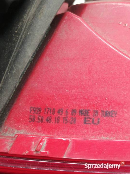 LAMPA TYŁ KOMPLET KOMBI Alfa Romeo 159 I