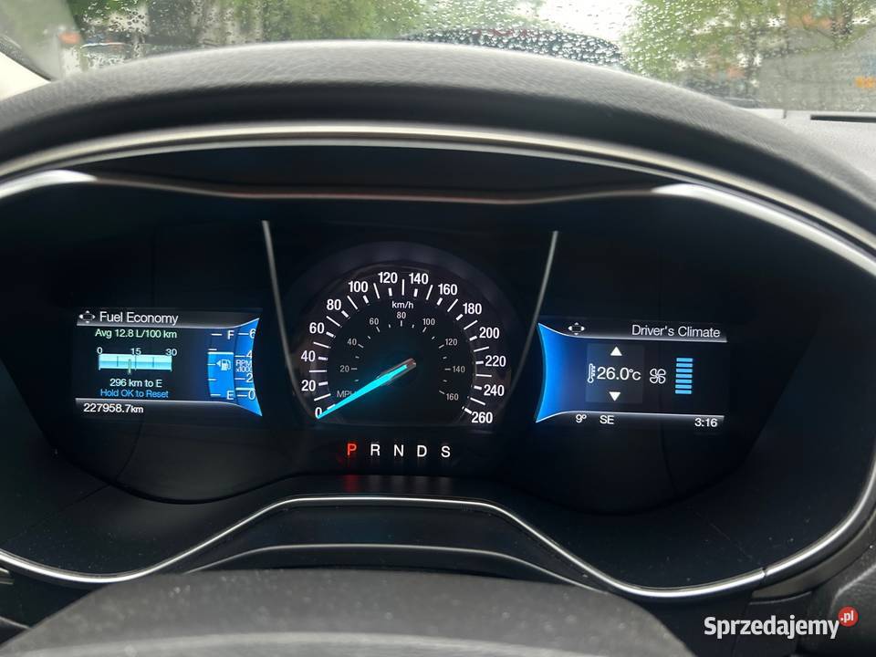 Ford Fusion 2015 15 LPG skóra automat oc pt do
