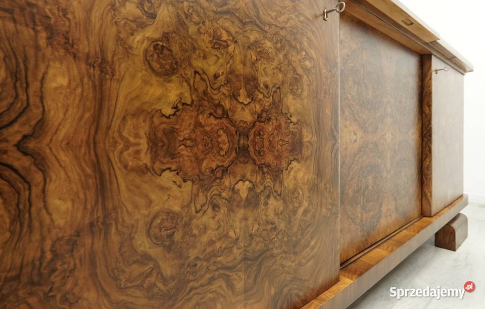Antyczna komoda z lat 30tych w stylu art deco Jerka