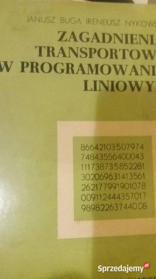 Zagadnienia transportowe w programowaniu mazowieckie Warszawa