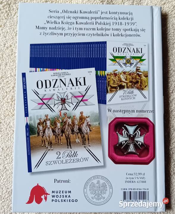 Odznaki kawalerii tom 4 16 Pułk Ułanów Edipresse Antykwariat Koźminek