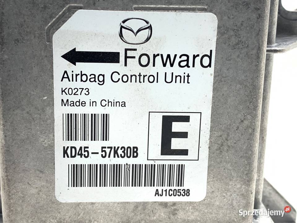SENSOR AIRBAG MAZDA CX5 KD4557K30B 1117 CZUJNIK osobowe