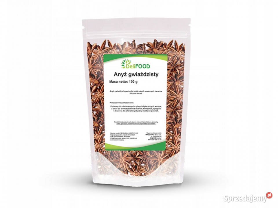 Anyż gwiaździsty 100g Brzozów
