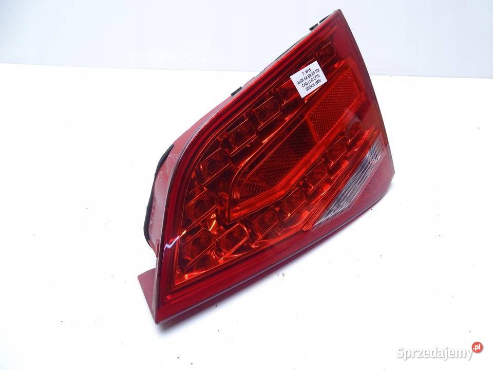 LAMPA PRAWY TYŁ TYLNA W KLAPE LED AUDI A4 B8 osobowe