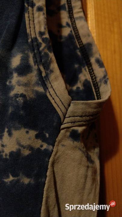 Podkoszulek koszulka Tie Dye granatowy niebieski Warszawa