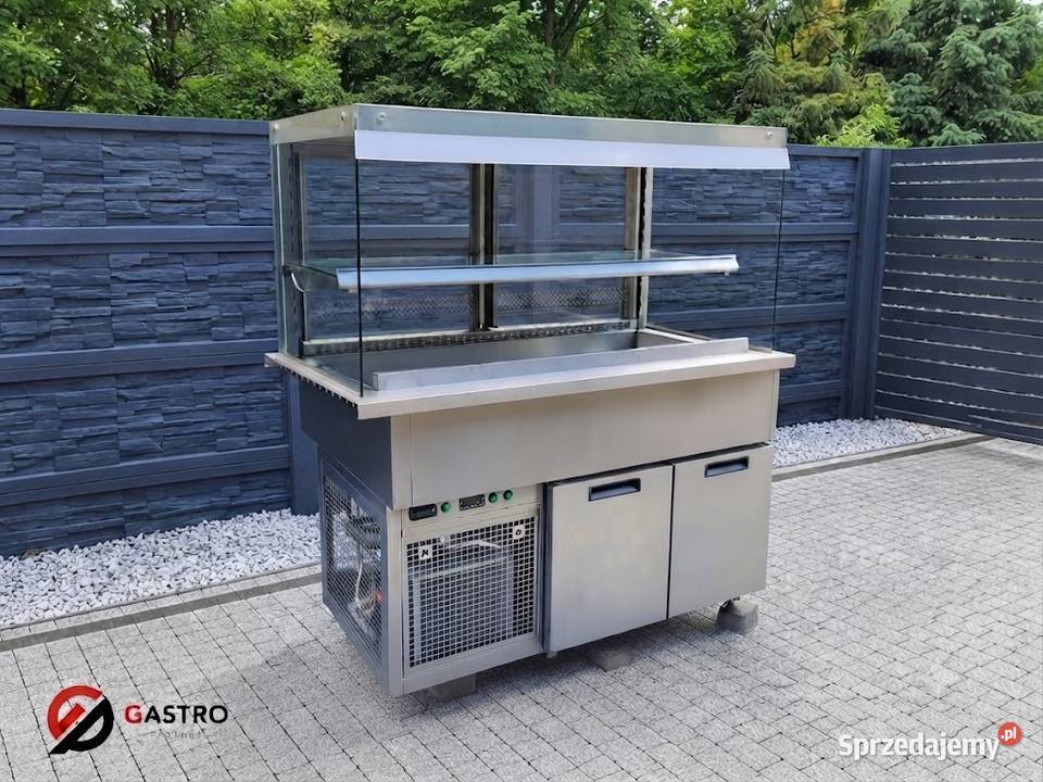 Witryna chłodnicza INOX Ostrów Wielkopolski
