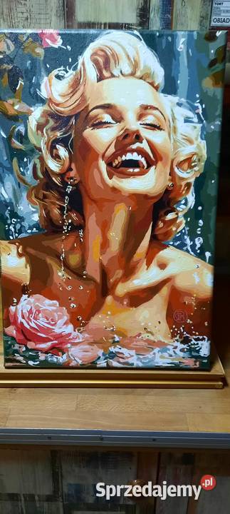 Obraz akryl sygnowany 24 mazowieckie sprzedam