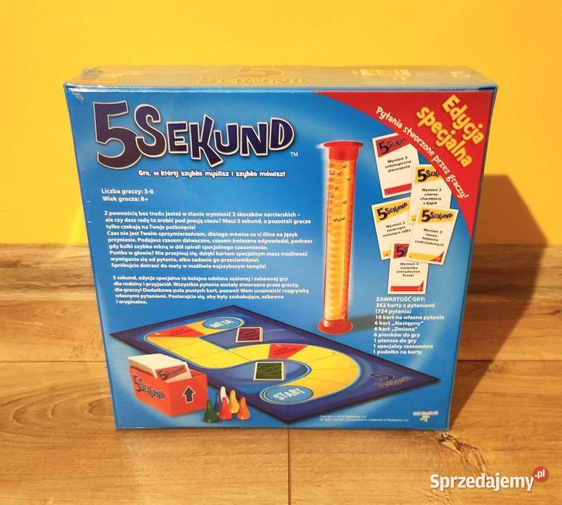 Gra towarzyska 5 sekund Edycja specjalna