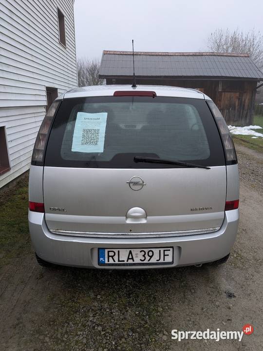 Opel Meriva I pierwszy właściciel 2006r 16 nieuszkodzony Łańcut