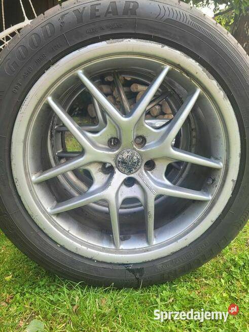 Alufelgi z oponami 17 Krasne