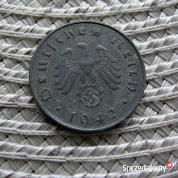 Niemcy 10 Reichspfennig 1942r A Kalisz