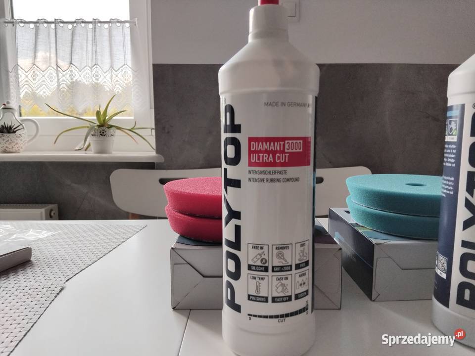 Polytop Detailing Mega zestaw 3 Pasty polerskie Ostroróg