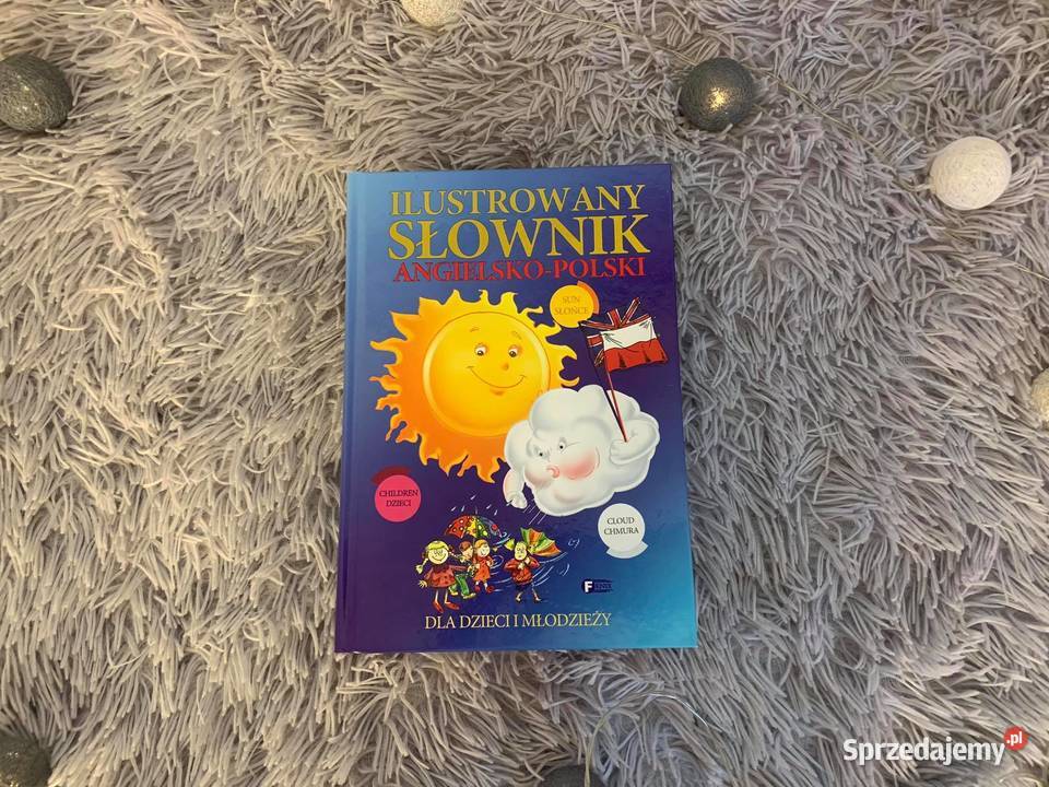 Ilustrowany słownik angielskopolski NOWY angielski Jasło sprzedam