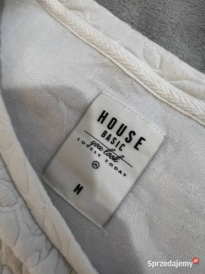 Sweter bluzka biała kremowa House Jasło