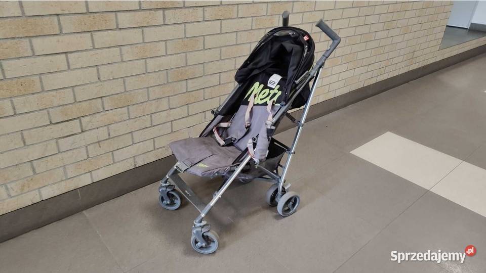 Wózek spacerowy Espiro Metro lekki składany zielony Spacerówki Piaseczno