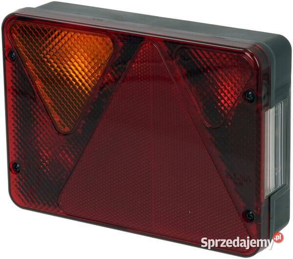 Lampa tylna 4 F przeciwmgielna lewa z wtyczką Kamionna