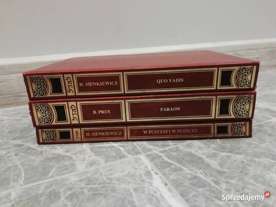 FARAON QVO VADIS W PUSTYNI I W PUSZCZY Pozostałe Warszawa