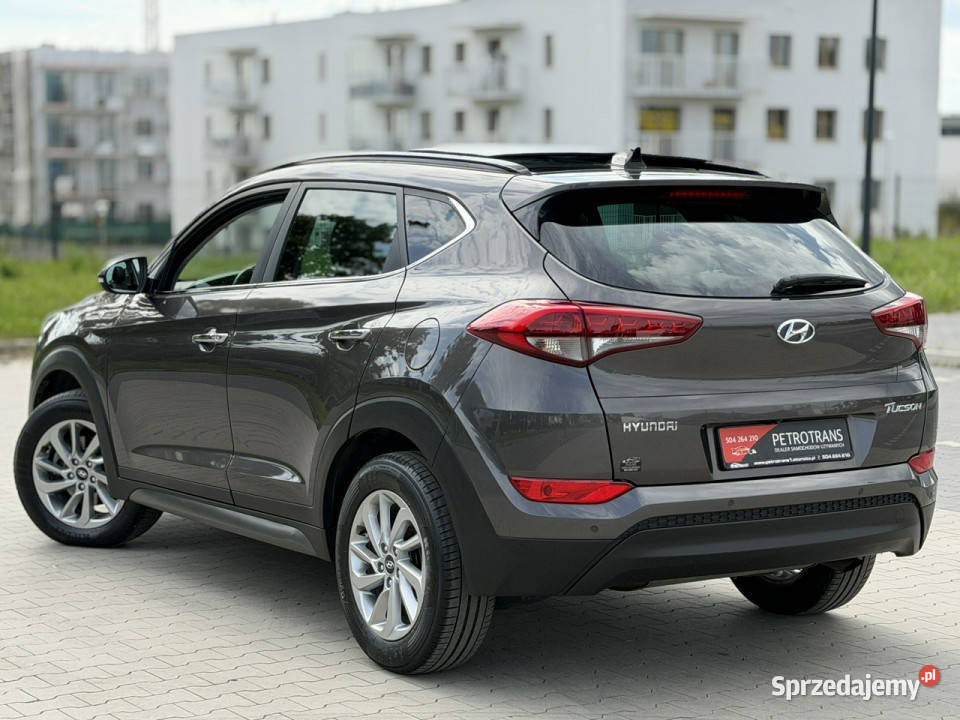 Hyundai Tucson 17 CRDI 116 LED Nawigacja Kamera centralny zamek Mrągowo